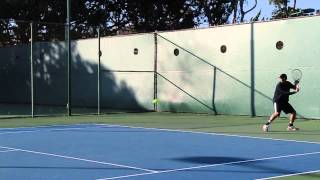 Cool Down Hitbackhands After A Match With Jimbo Top Gun 2013