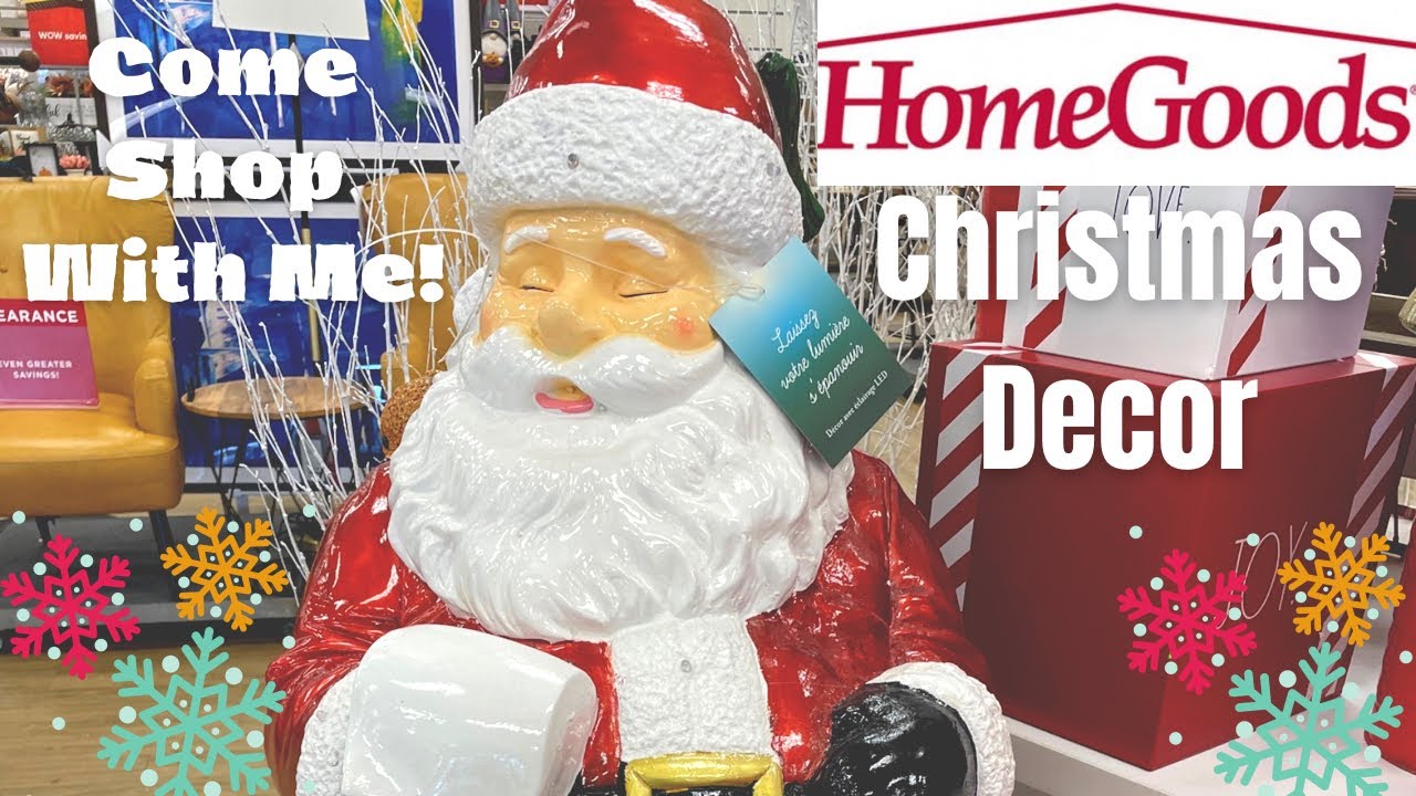 Home Goods Christmas Decor 2022 Come Shop with Me YouTube