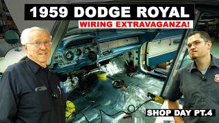 Herb Mr. 4 Speed McCandless teaches us about wiring, alignments and other secrets on the 59 Dodge!