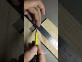 Step by step wood joint process.From simple cuts to a tight #woodworking #woodscraft #carpentry