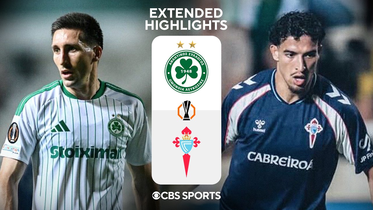 Omonia vs. Celta Vigo: Extended Highlights | UEL League Phase MD1 | CBS Sports