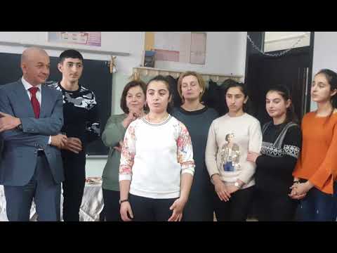 იორმუღანლოს საჯარო სკოლის მოსწავლეები სრულიად საქართველოს დამდეგ შობა-ახალ წელს ულოცავენ