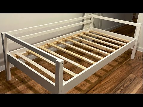 Как самому сделать кровать детскую кровать