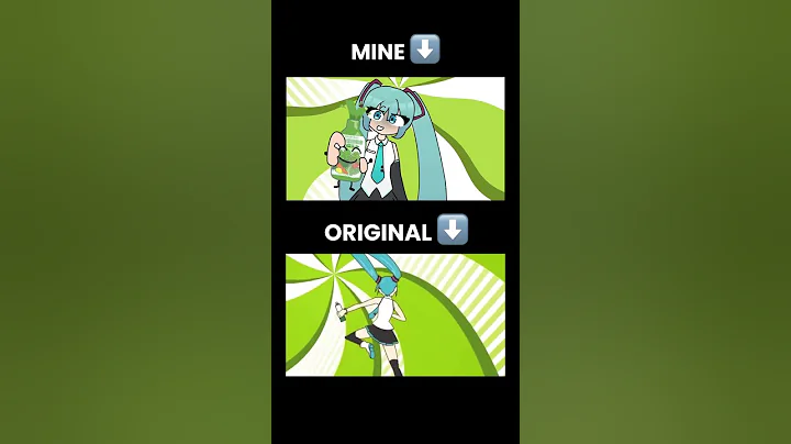 MINE OR ORIGINAL ?? // POPIPI VEGETABLE JUICE ANIMATION #hatsunemiku #vocaloidmiku #animation #gacha