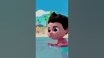 Bounce High with My Beach Ball! 🌈☀️ Sing Along & Dance #ChildrenSongs #BeachFun #Animation #shorts