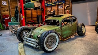 RC VolksRod Build, Part 1, Chopping the Top, Tamiya Sand Scorcher Rat Rod