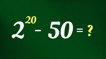 A Nice Olympiads Exponential Trick | No Calculator Allowed