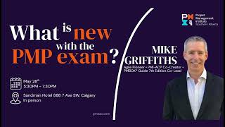 What's New with the PMP Exam? | May 28th Event