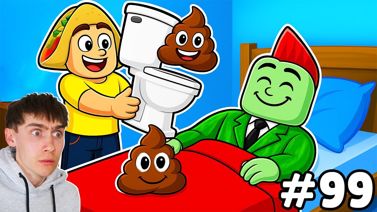 Bob Haalt 100 Grapjes Uit In Roblox!