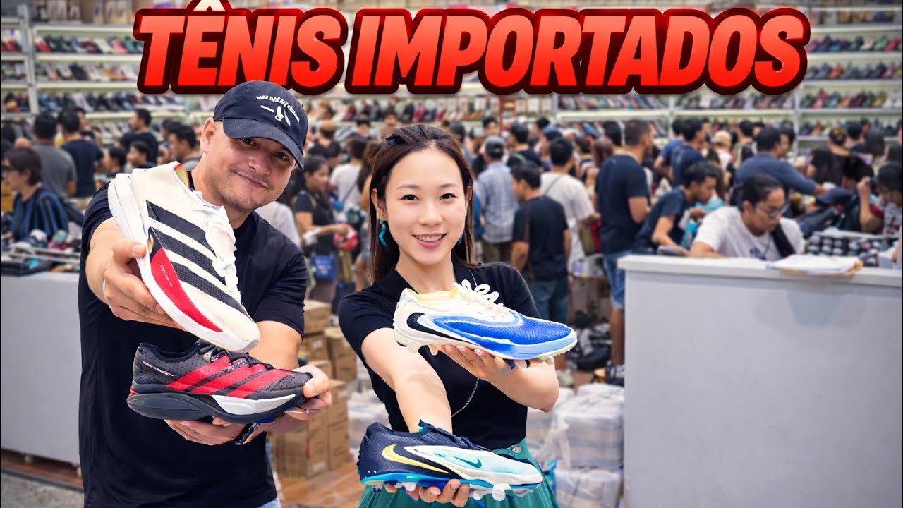 🔥👟A MAIOR FORNECEDORA CHINESA FAMOSA DE TÊNIS IMPORTADOS COM PREÇOS BAIXOS DO BRÁS #brás #sneakers