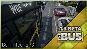 The Bus 1.3 Berlin Tour - Depot to Airport EP3 - Dynamic Weather Gameplay | Thrustmaster T300RS