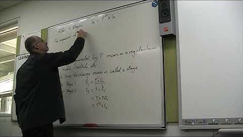 Recursion to generate state matrices