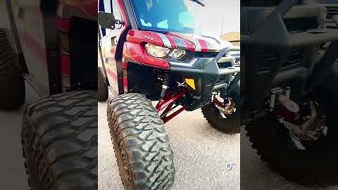 2021 Canam defender sitting on 40’s