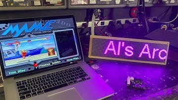 Pixelcade HyperSpin with LEDBlinky