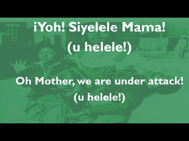 Sarafina - Siyelele Mama (Sechaba)  Lyric Video class=