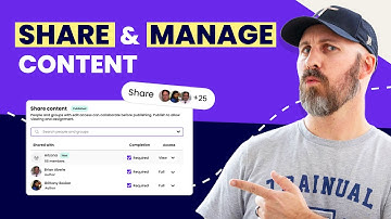 How to Share and Manage Access to Content in Trainual
