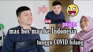 AKHIRNYA MAS BOS MAU IKUT PULANG KE INDONESIA 👍/) Perdebatan PAIJEM VS PAIJO 😂// cerita TKW TAIWAN