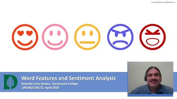 Word Features and Sentiment Analysis (Accelerated Computational Linguistics 2020.W03.01)