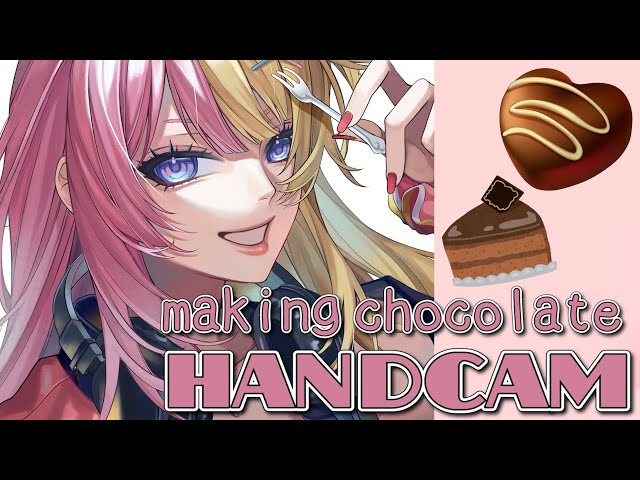 【HANDCAM】making Valentines chocolate💖【NIJISANJI EN | Kotoka Torahime | XSOLEIL】のサムネイル