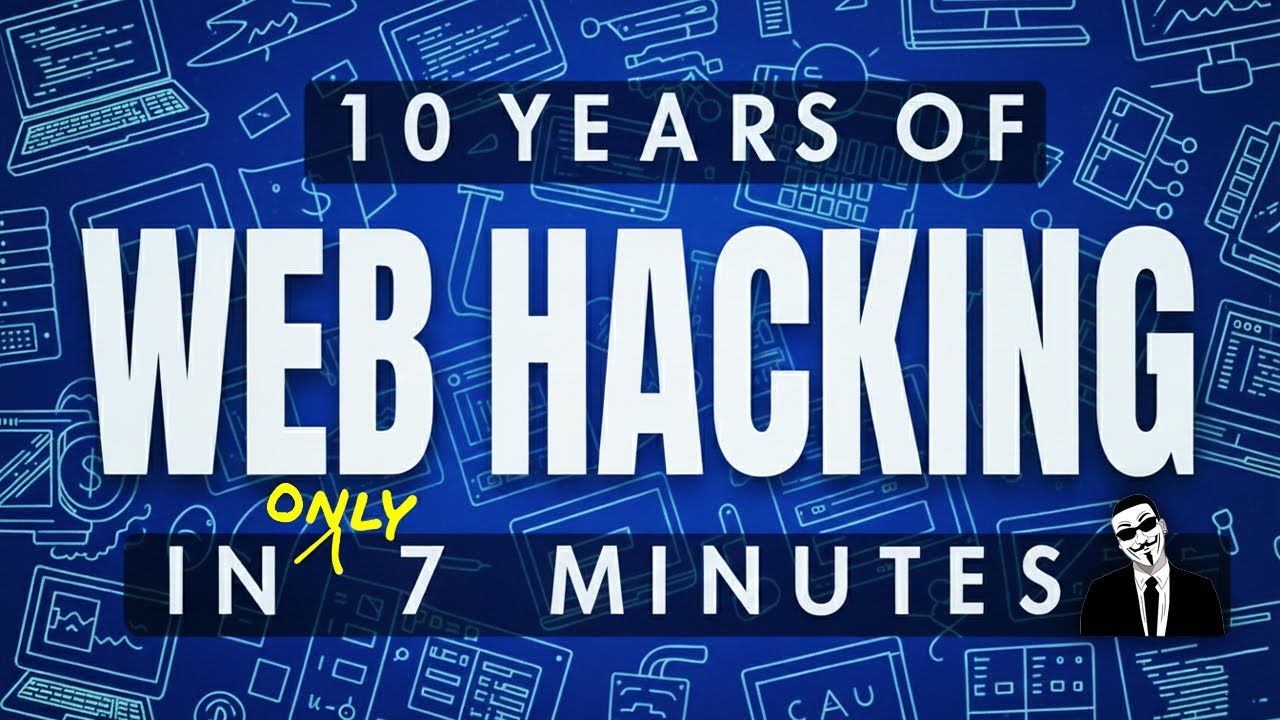 ALL of Web Hacking in 7 Minutes (No BS, No Fluff) - YouTube
