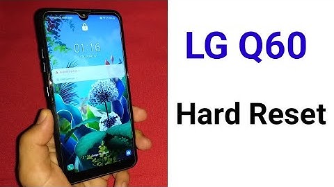 LG Q60 Hard Reset without PC