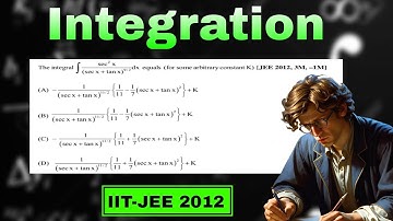 INTEGRATION JEE ADVANCED JEE 2012 || IIT-JEE ADVANCED || JEE MAIN