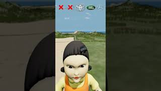 Cars Vs Squid Game Characters 🚗 | BeamNG.Drive # shorts