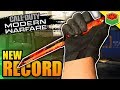 HIGHEST Kill Game With A KNIFE!? | Call of Duty: Modern Warfare