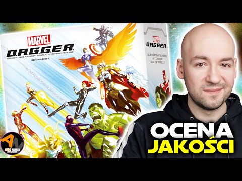 Marvel D.A.G.G.E.R. - edycja polska | JAKOŚĆ WYKONANIA [2023]