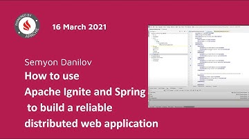 How to use Apache Ignite and Spring to build a reliable distributed web application