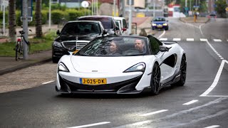 McLaren 600LT Spider - Lovely Accelerations & Downshift Sounds !