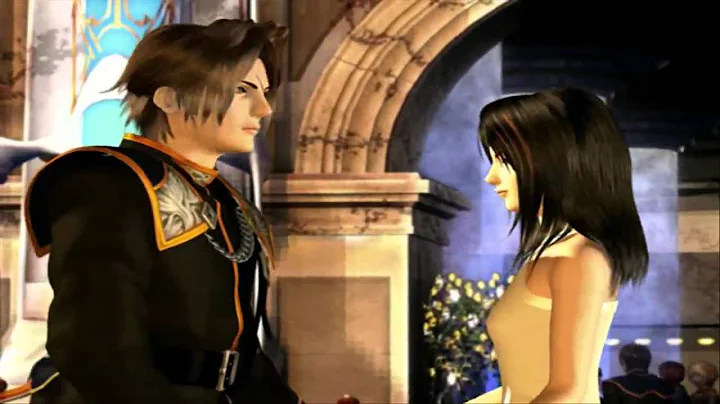 Final Fantasy VIII - Squall and Rinoa Ballroom Dance Scene HD