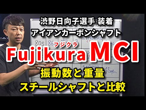 Fujikura - 値下げしました！渋野日向子選手も愛用のアイアンシャフト　フジクラ　MCI 80R Fujikura - 値下げしました！渋野日向子選手も愛用のアイアン