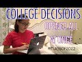 waited for ALL my IVIES/UCs then opened them all AT ONCE (College Decisions 2018)