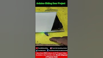 Arduino Nano Project | Sliding Door Automation with IR Sensor and Servo Motor Control