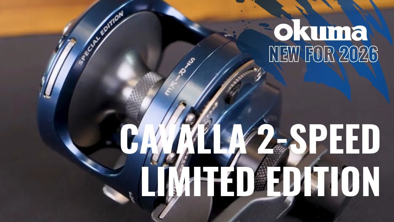 Cavalla Limited Edition 2-Speed Reels- Midnight Blue - YouTube