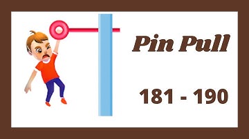 Pin Pull Level 181 - 190 Walkthrough