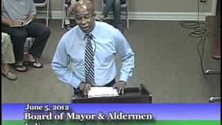 La Vergne Mayor & Aldermen Meeting 06/05/12