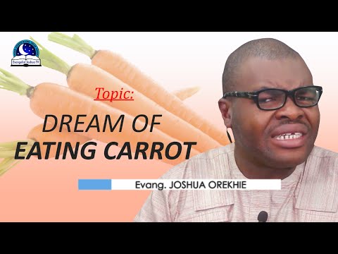Video: Why do carrots dream in a dream