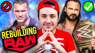 I REBUILT WWE RAW 2020 in WWE 2K20 and This Happened...
