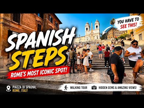 Walking Around the Spanish Steps | Rome Travel Guide🇮🇹🍕