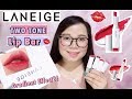 Laneige Two Tone Lip Bar - Swatches & Review