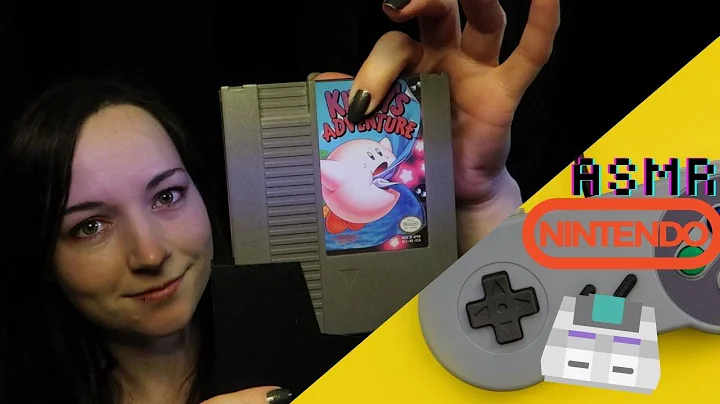 ASMR Show and Tell of Nintendo Video Game Collection ⭐ Ear to Ear ⭐ Soft Spoken & Whispers ⭐Tapping
