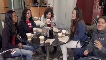 Top students (Team Haven) from Silicon Valley university meet with Thomas Kurian