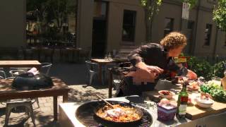 Heat Beads® Good Chef Bad Chef Grilled Seafood Paella BBQ recipe screenshot 2