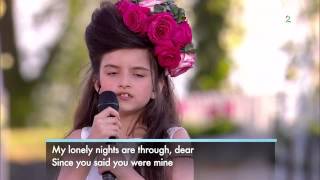 Angelina Jordan  ~ What A Difference A Day Makes ~   Allsang på grensen 3 07  2014