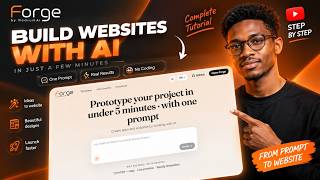 From Prompt to Website in 5 Minutes | Meet Forge by RodiumAi