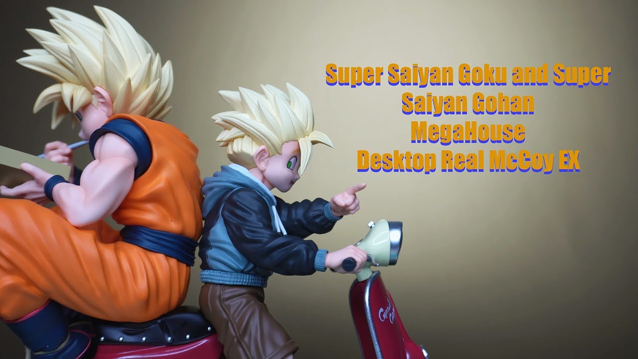 Desktop Real McCoy EX | Super Saiyan Goku and Super Saiyan Gohan