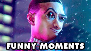 Spider-Man Miles Morales Funny Moments Montage!