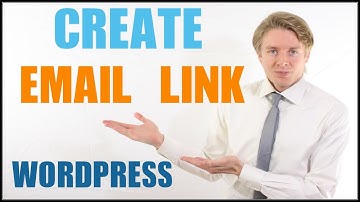 How to create a email link in Wordpress - Tutorial 2016